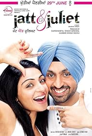 Neeru Bajwa and Diljit Dosanjh in Jatt & Juliet (2012)