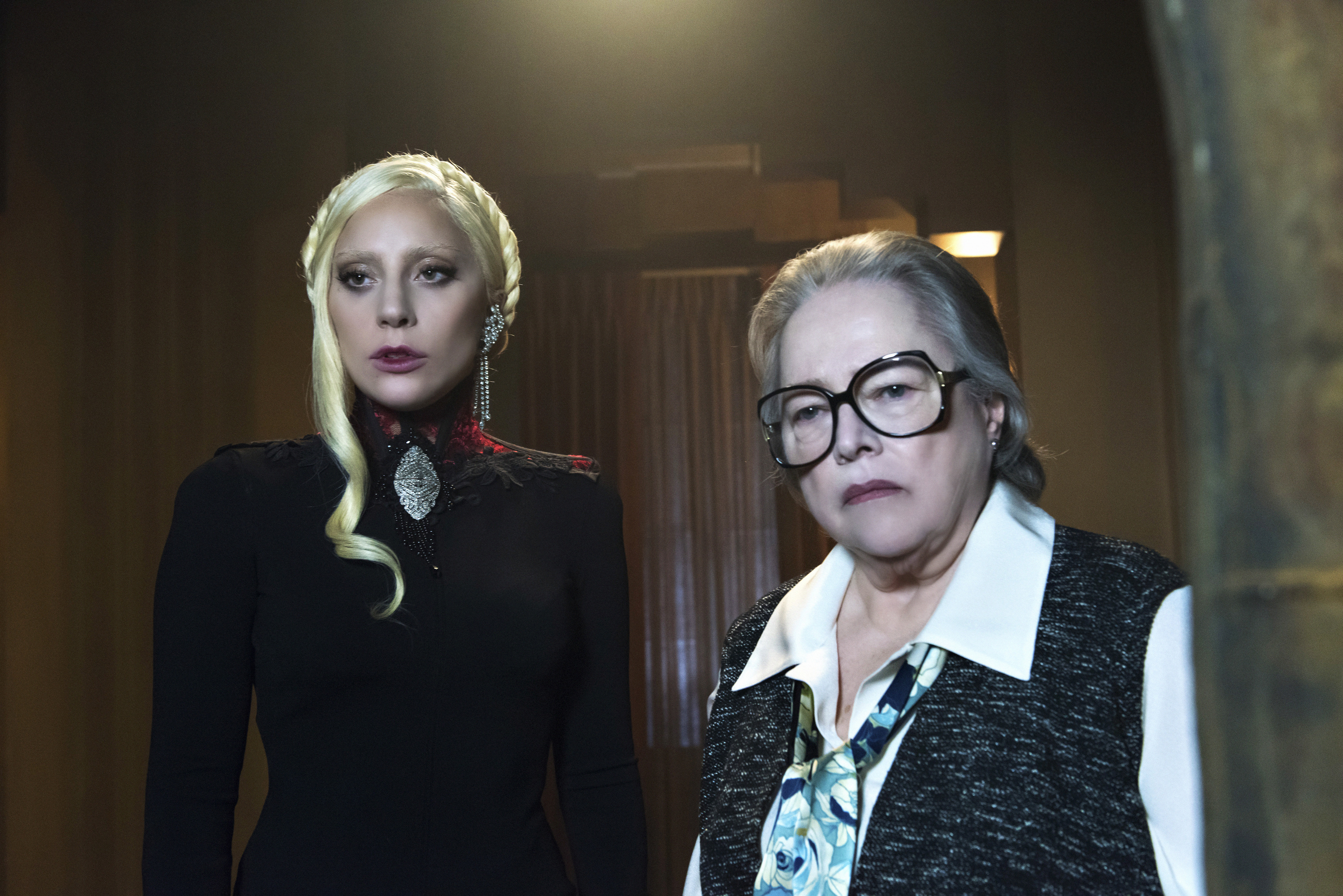 Kathy Bates and Lady Gaga in American Horror Story (2011)