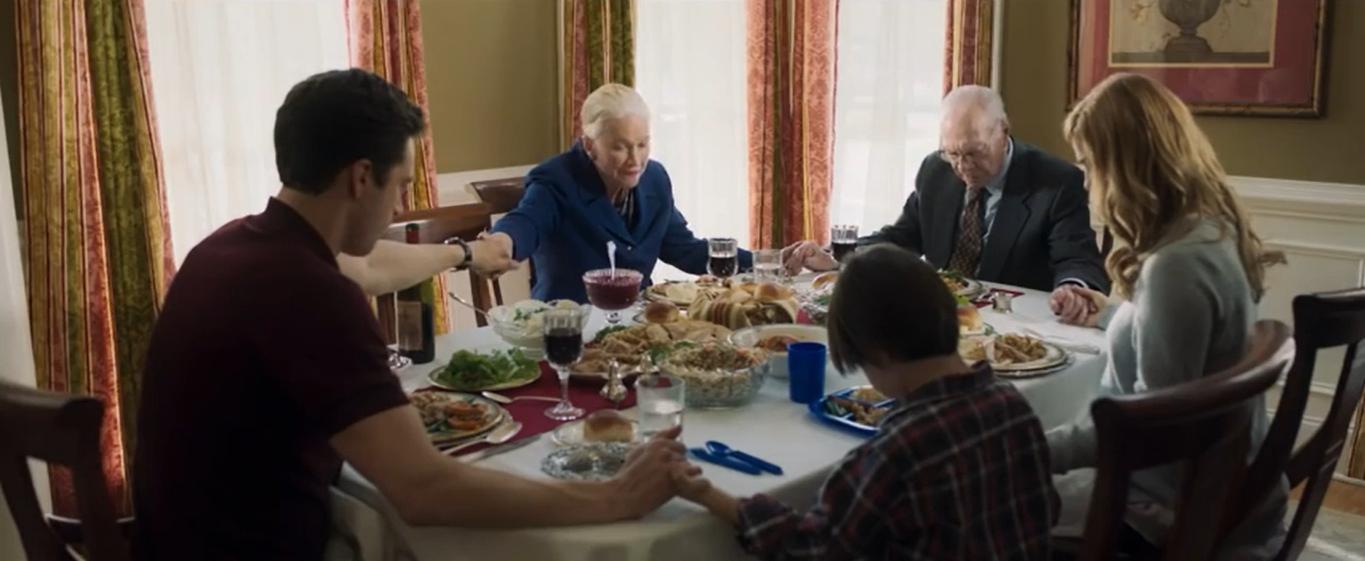 Christopher Plummer, Diane Ladd, Sebastian Stan, and Asher Miles Fallica in The Last Full Measure (2019)