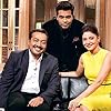 Karan Johar, Anurag Kashyap, and Anushka Sharma in Koffee with Karan (2004)