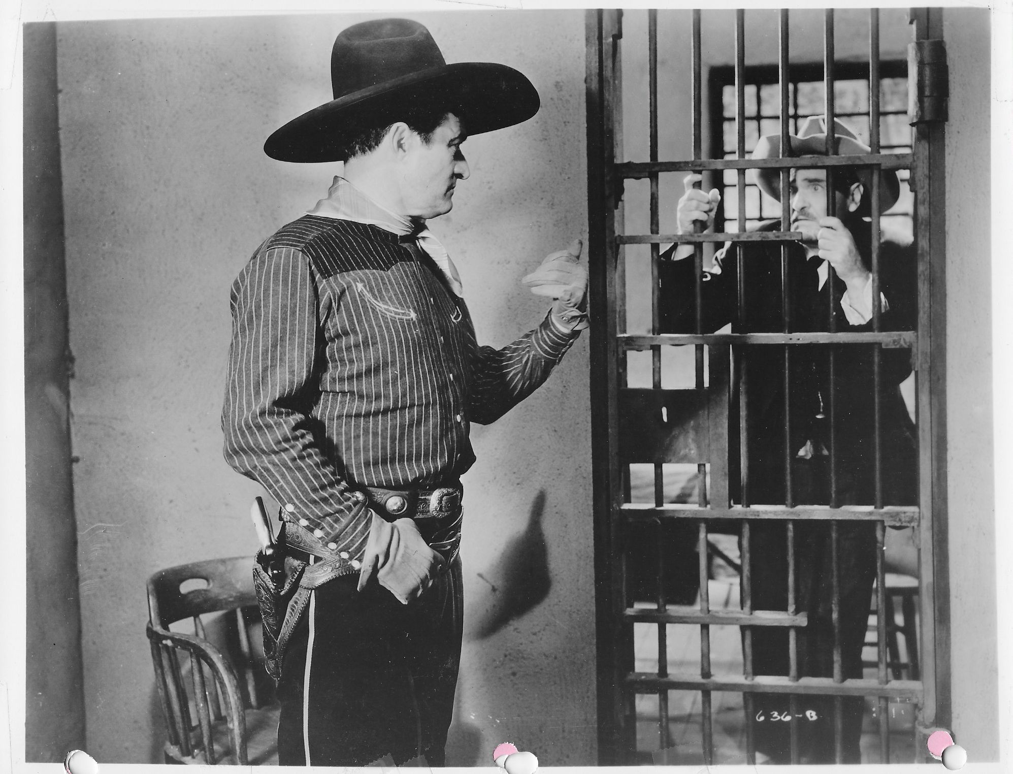 Frank Brownlee and Tom Mix in Terror Trail (1933)