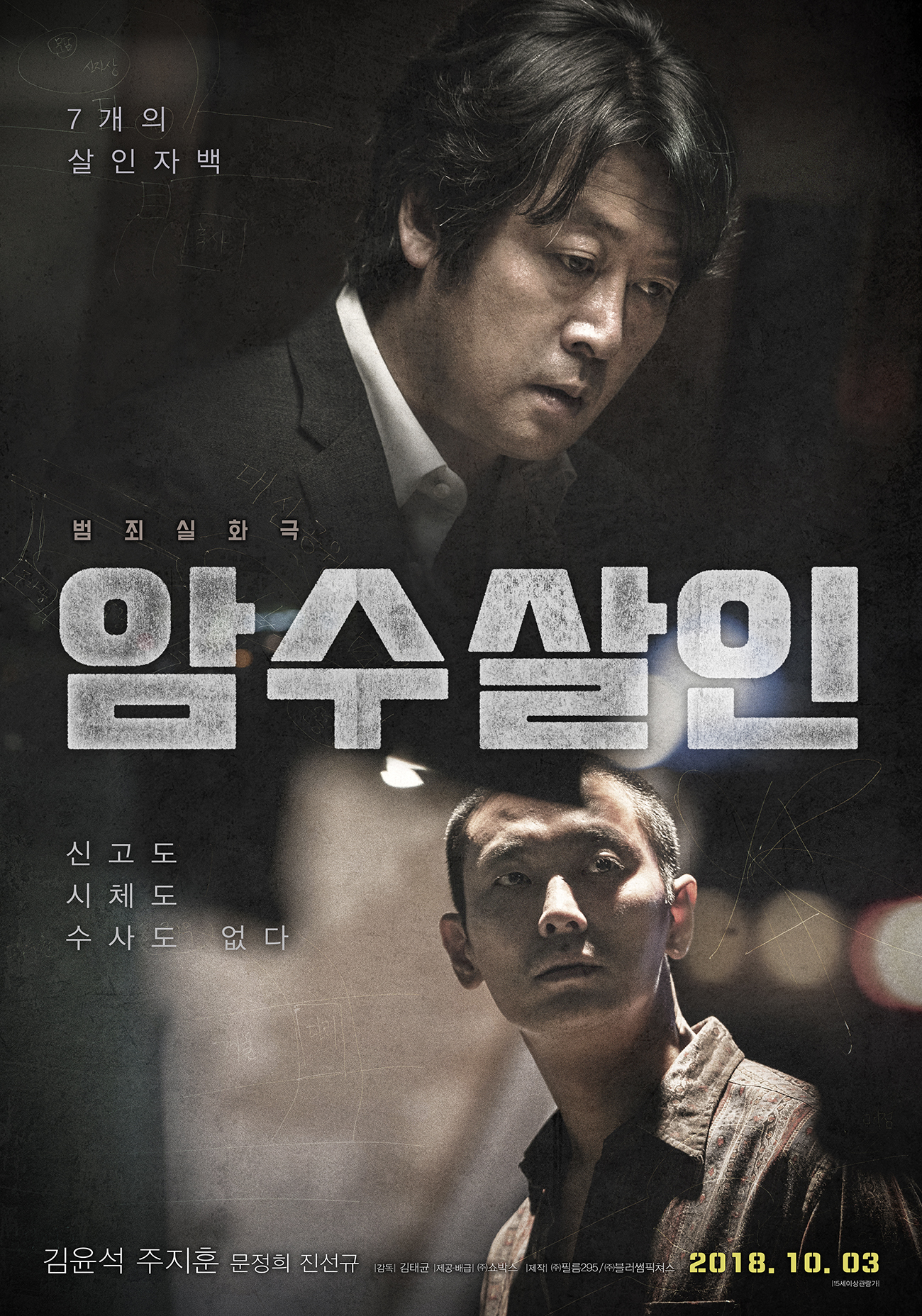 Ju Ji-hoon and Kim Yoon-seok in Dark Figure of Crime (2018)