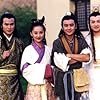 Vivian Chen, Kevin Cheng, Jimmy Lin, and Alec Su in Jue dai shuang jiao (1999)