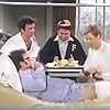 Peter Fox, Stephen Furst, Josh Mostel, and James Widdoes in Delta House (1979)