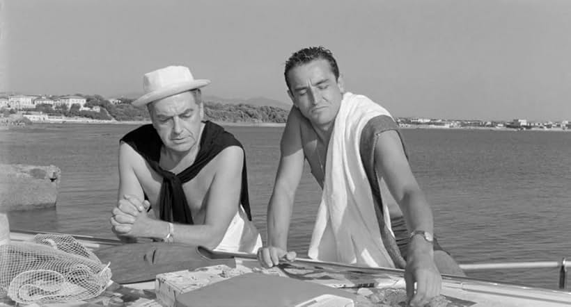 Vittorio Gassman and Claudio Gora in The Easy Life (1962)