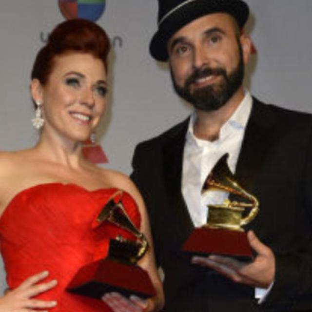 2013 Latin GRAMMY award winners- Lucky Diaz and Alisha Gaddis- Lucky Diaz and the Family Jam Band