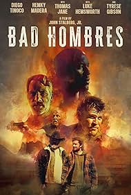 Thomas Jane, Hemky Madera, Tyrese Gibson, Luke Hemsworth, and Diego Tinoco in Bad Hombres (2023)