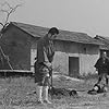 Tomisaburô Wakayama, Shintarô Katsu, and Sônosuke Sawamura in Zoku Zatôichi monogatari (1962)