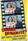 Groucho Marx, Jane Russell, and Frank Sinatra in Double Dynamite (1951)