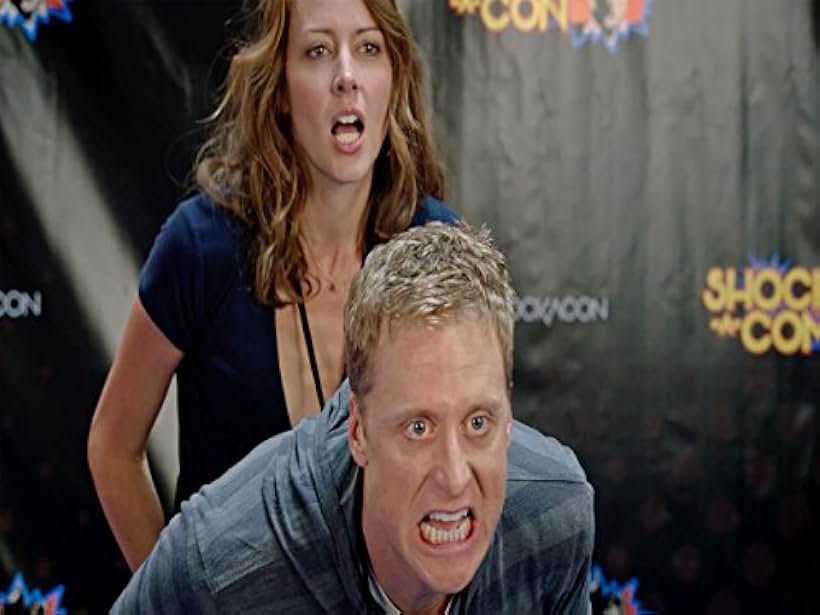 Amy Acker and Alan Tudyk in Con Man (2015)