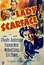 Judith Anderson, Frances E. Neal, and Dennis O'Keefe in Lady Scarface (1941)