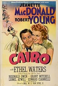 Robert Young, Jeanette MacDonald, Reginald Owen, and Ethel Waters in Avventura al Cairo (1942)