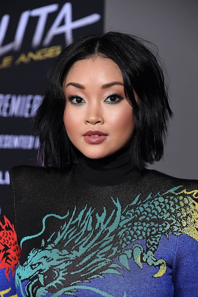 Lana Condor at an event for Alita: Battle Angel (2019)