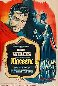 Orson Welles and Jeanette Nolan in Macbeth (1948)