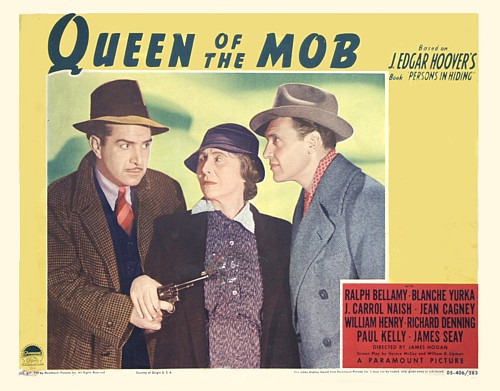 Ralph Bellamy, J. Carrol Naish, and Blanche Yurka in Queen of the Mob (1940)