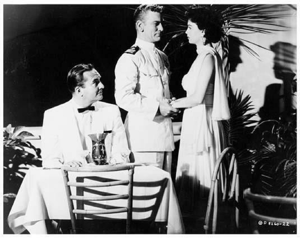 Donald Curtis, Faith Domergue, and Kenneth Tobey in It Came from Beneath the Sea (1955)