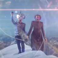 Luke Steele and Nick Littlemore in Empire of the Sun: Alive (2013)