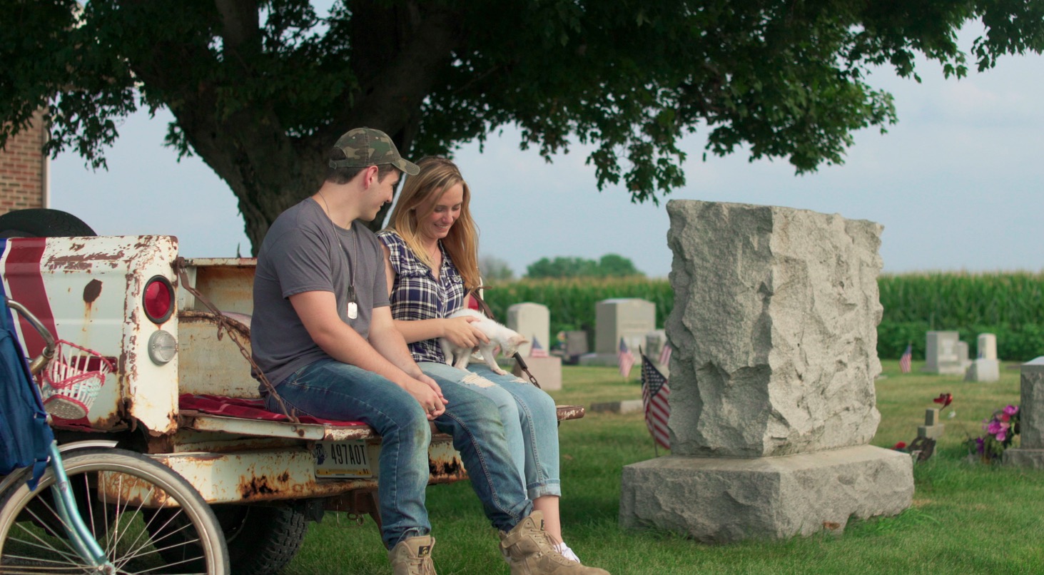 Liz Walker and Nathan-Andrew Hight in Counter Column (2020)