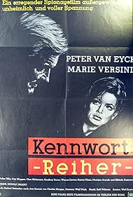 Peter van Eyck and Marie Versini in Kennwort... Reiher (1964)