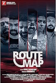 Gopukiran Sadhasivan, Sruthy Roshan, Shaju K.S., Noby Marcose, Sinseer, and Anand Manmadhan in Route Map (2022)