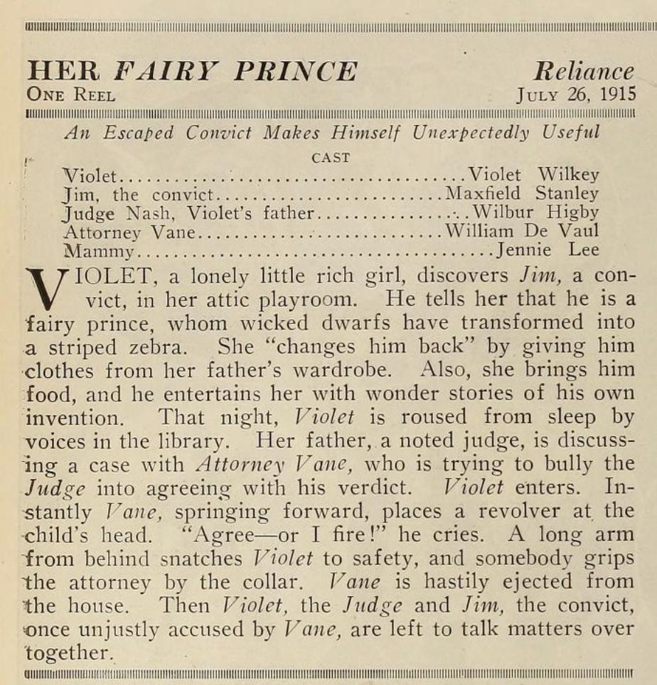 Her Fairy Prince (1915)