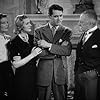 Cary Grant, Katharine Hepburn, Doris Nolan, and Henry Kolker in Holiday (1938)