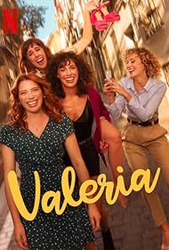 Diana Gómez, Silma López, Teresa Riott, and Paula Malia in Valeria (2020)