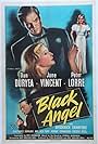 Peter Lorre, Dan Duryea, Constance Dowling, and June Vincent in Black Angel (1946)