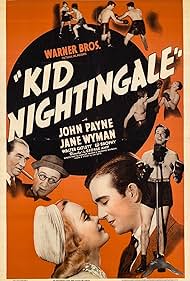 John Payne and Jane Wyman in Kid Nightingale (1939)