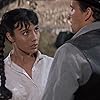 Horst Buchholz and Rosenda Monteros in The Magnificent Seven (1960)