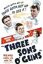 William T. Orr, Tom Brown, Wayne Morris, and Irene Rich in Three Sons o' Guns (1941)