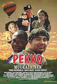 Alain Azerot, Kristiina Elstelä, Timo Koivusalo, Esko Nikkari, Satu Silvo, and Joona Luukko in Pekko ja muukalainen (1996)