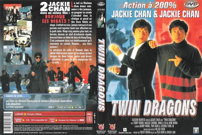 Jackie Chan in Twin Dragons (1992)