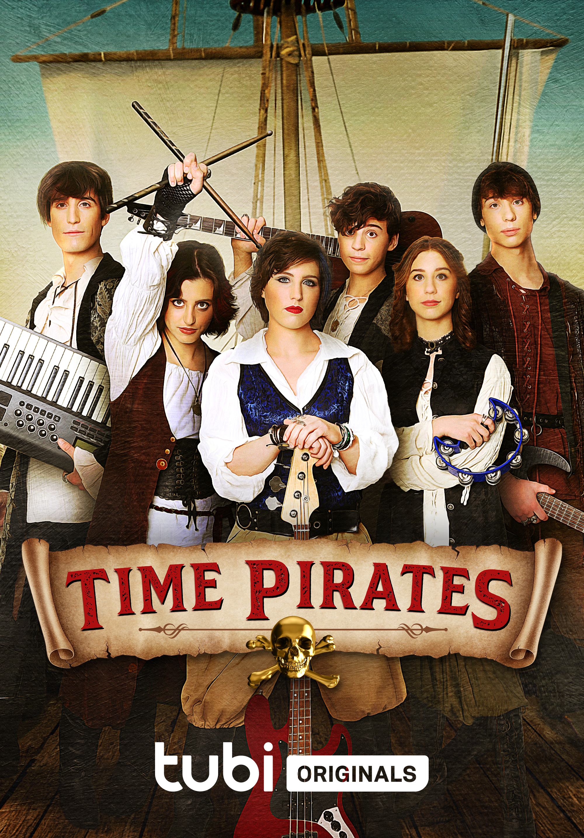 George Jones, Isabel Jones, Adam Jones, Emily Jones, Eliana Jones, and Jack Jones in Time Pirates (2022)