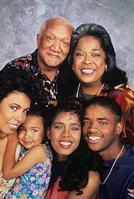 Della Reese, Larenz Tate, Mariann Aalda, Redd Foxx, Sylver Gregory, and Naya Rivera in The Royal Family (1991)