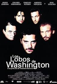 Javier Bardem, Ernesto Alterio, Eduard Fernández, Alberto San Juan, and José Sancho in Los lobos de Washington (1999)