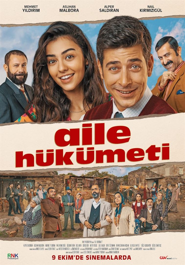 Nail Kirmizigül, Mehmet Yildirim, Deniz Özerman, Lale Basar, Metin Yildiz, Riza Akin, Gülhan Tekin, Alper Saldiran, Gürsu Gür, Kivanç Baran Aslan, Ali Riza Tanyeli, Gozde Demirtas, Aslihan Malbora, and Tugce Karabayir in Aile Hükümeti (2020)