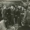 Errol Flynn, Noble 'Kid' Chissell, Tex Cooper, Victor Cox, Wade Crosby, Russell Custer, Chick Hannan, Al Haskell, Arthur Kennedy, Robert Milasch, Frank Mills, Mike Morelli, Frank Orth, and Ray Teal in They Died with Their Boots On (1941)