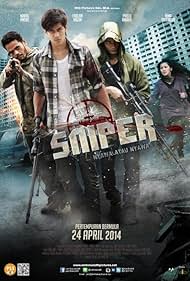 Mikail Andre, Nina Iskandar, Pablo Amirul, and Fadlan Hazim in Sniper (2014)