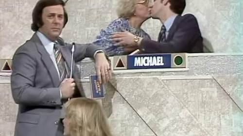 Michael Barrymore, Liza Goddard, Terry Wogan, and Margaret Powell in Blankety Blank (1978)