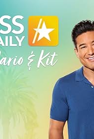 Kit Hoover and Mario Lopez in Access Daily with Mario & Kit (2022)