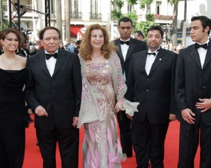 Adel Emam, Hind Sabri, and Mohamed Emam at an event for The Yacoubian Building (2006)