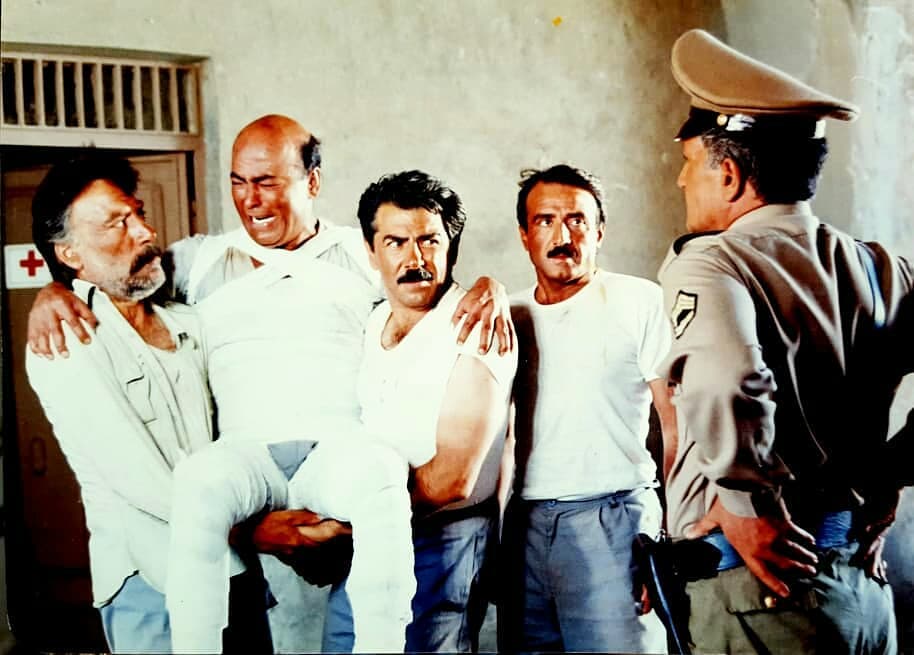 Habib Esmaili, Faramarz Gharibian, Hadi Eslami, Majid Mirzaian, and Mehdi Aryan-nezhad in Deportees (1991)