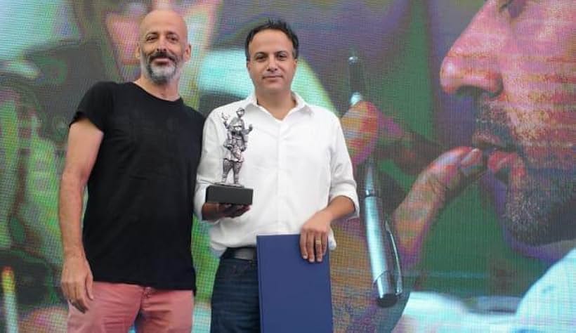 Amir Harel and Sameh Zoabi at an event for Tel Aviv on Fire (2018)