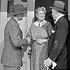 Basil Rathbone, Nigel Bruce, and Mary Forbes in Sherlock Holmes in Washington (1943)