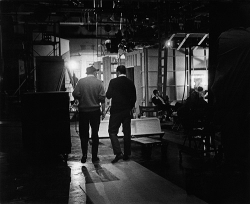 Jack Lemmon and Billy Wilder in The Apartment (1960)