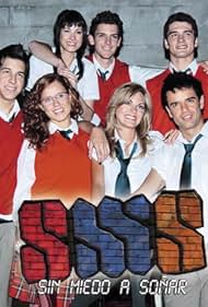 María Castro, Mario Casas, Yon González, and Amaia Salamanca in SMS, sin miedo a soñar (2006)