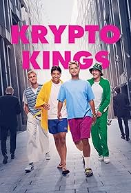 Michael Rajaji, Kasper Antonsen, Johannes Gjessing, and Nils Bendik Kvissel in Krypto Kings (2023)