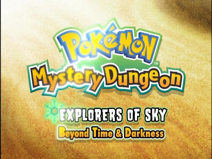 Pokémon Mystery Dungeon: Explorers of Sky: Beyond Time and Darkness (2009)