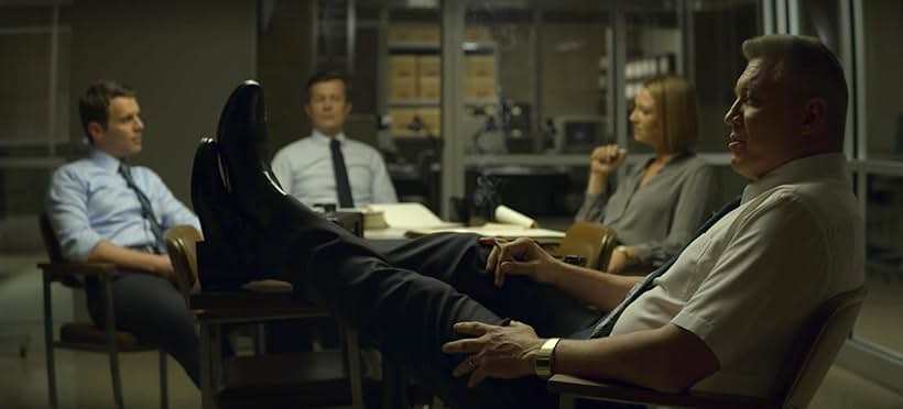 Holt McCallany, Joe Tuttle, Anna Torv, and Jonathan Groff in Mindhunter (2017)